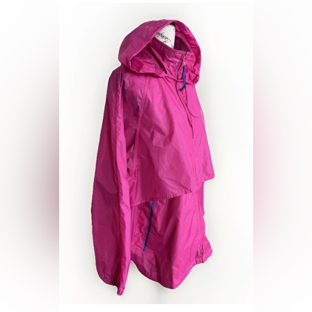 Vintage 90s Eddie Bauer Pink Zip Up Hiking Outdoor Windbreaker Jacket XL
